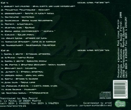 DJ Sin Plomo ‎– албум Platinum - KM5 (1999 - 2000) (CD) - Img 2
