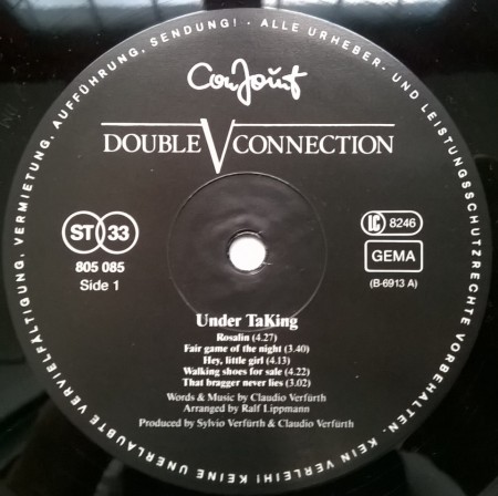Double Connection ‎– албум Under  Taking - Img 3