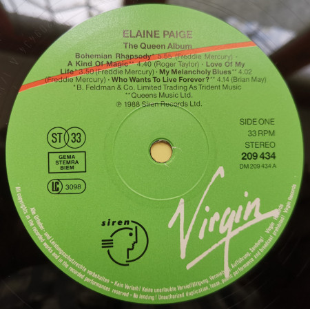 Elaine Paige – албум The Queen Album - Img 3