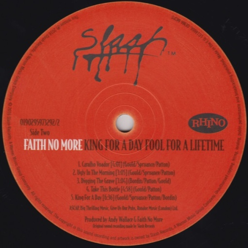 Faith No More – албум King For A Day Fool For A Lifetime - Img 5