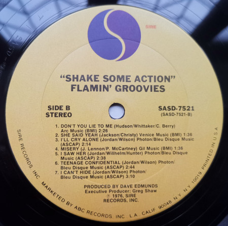 Flamin&#039; Groovies – албум Shake Some Action - Img 3