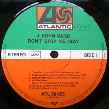 J. Kühn Band ‎– албум Don't Stop Me Now - Img 3
