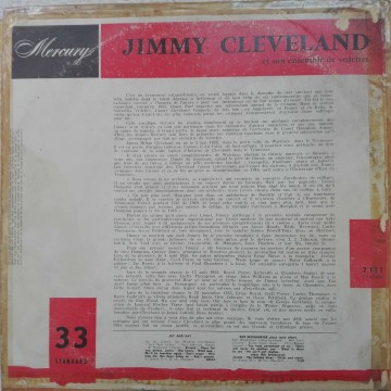 Jimmy Cleveland And His All Stars ‎– албум Introducing Jimmy Cleveland And His All Stars - Img 2