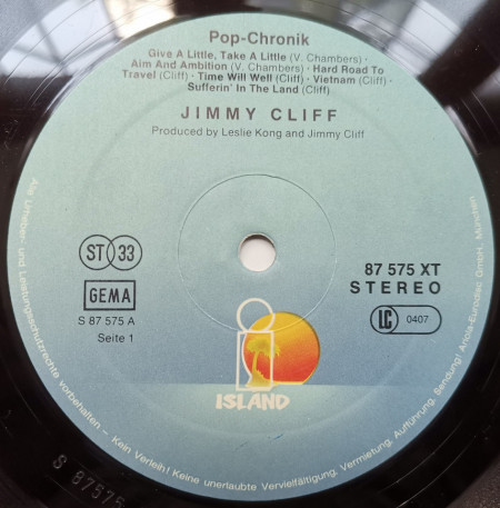 Jimmy Cliff – албум Pop Chronik - Img 3