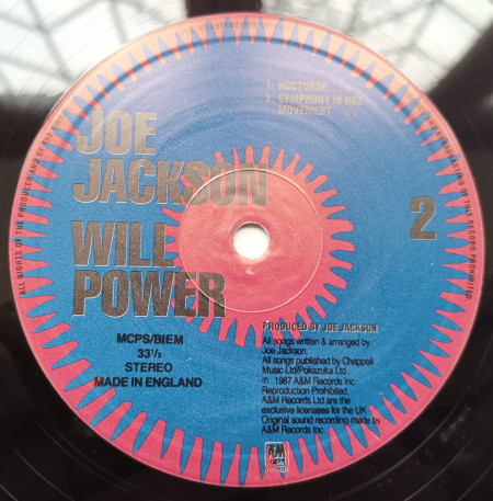 Joe Jackson – албум Will Power - Img 3