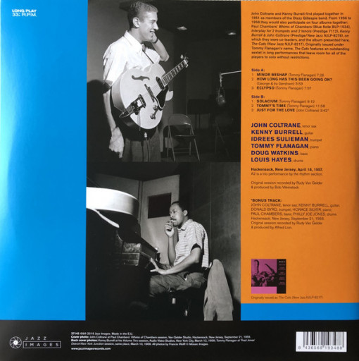 John Coltrane, Kenny Burrell – албум The Cats - Img 2