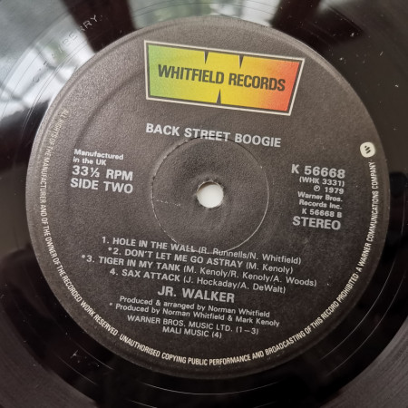 Jr. Walker – албум Back Street Boogie - Img 3