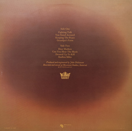 King Harry – албум Divided We Stand - Img 2