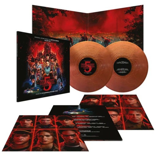 KYLE DIXON, MICHAEL STEIN - STRANGER THINGS 5 (ORIGINAL SCORE-Vo.1) (2xLP) (Coloured Vinyl) - Img 2