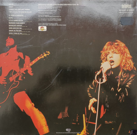 Leif Garrett – албум Same Goes For You - Img 2