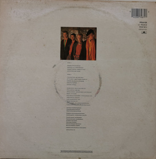 Level 42 – албум World Machine - Img 2