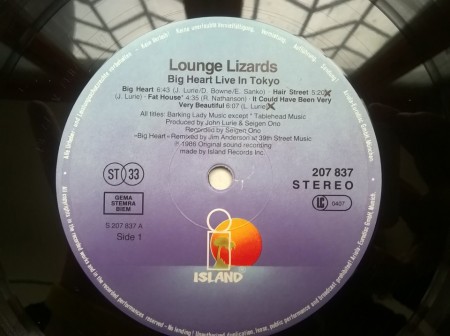 Lounge Lizards – албум Big Heart - Img 3