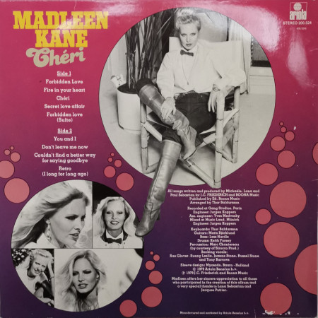 Madleen Kane – албум Chéri - Img 2