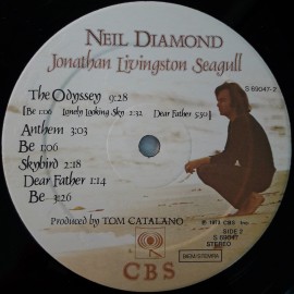 Neil Diamond ‎– албум Jonathan Livingston Seagull (Original Motion Picture Sound Track) - Img 4