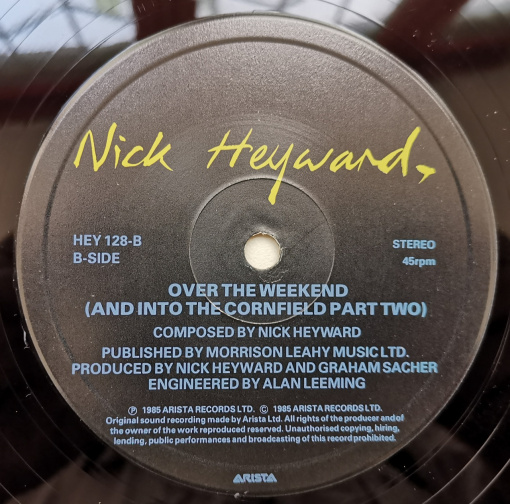 Nick Heyward – сингъл Laura - Img 3