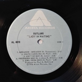 Outlaws – албум Lady In Waiting - Img 4