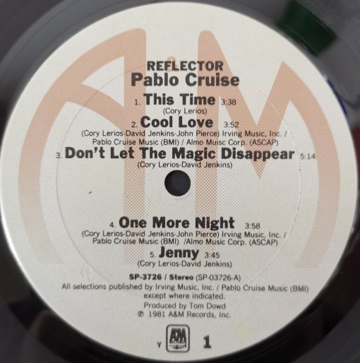 Pablo Cruise – албум Reflector - Img 2