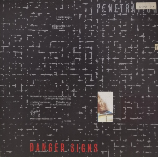 Penetration – макси сингъл Danger Signs - Img 2