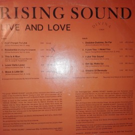 Rising Sound – албум Live And Love - Img 2