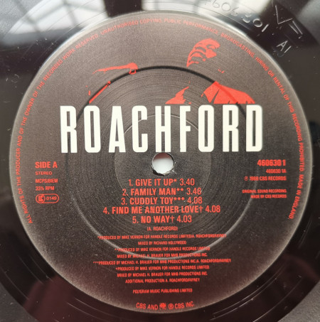 Roachford ‎– албум Roachford - Img 3