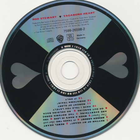 Rod Stewart ‎– албум Vagabond Heart (CD) - Img 3