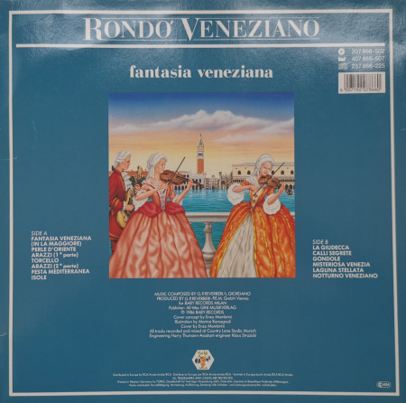 Rondo' Veneziano – албум Fantasia Veneziana - Img 3
