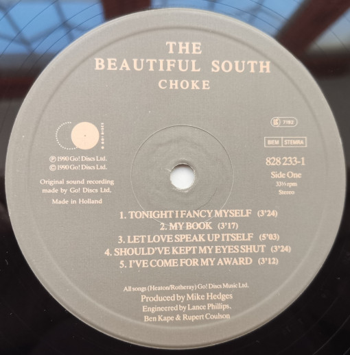 The Beautiful South – албум Choke - Img 3