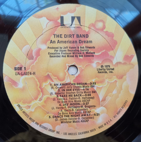 The Dirt Band – албум An American Dream - Img 3