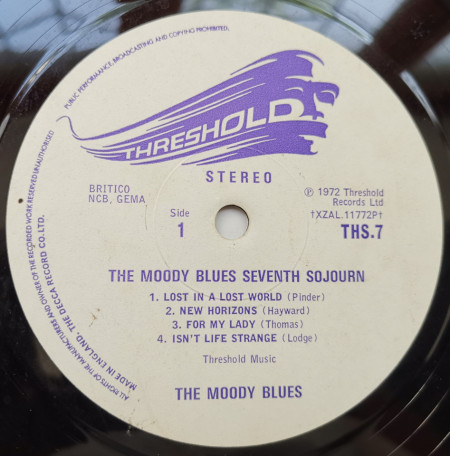 The Moody Blues ‎– албум Seventh Sojourn - Img 3