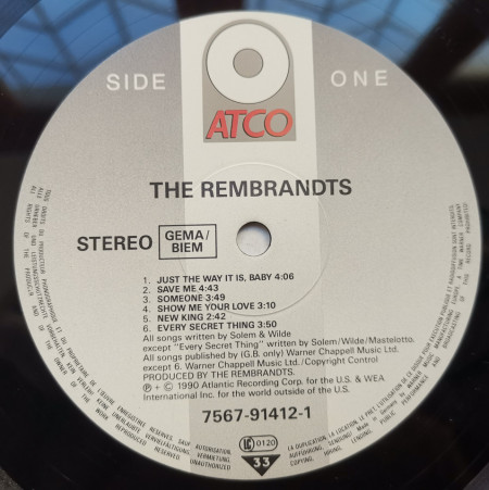 The Rembrandts – албум The Rembrandts - Img 3