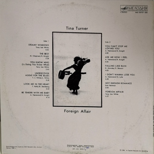 Tina Turner – албум Foreign Affair - Img 2