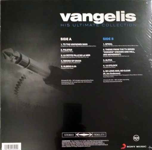 VANGELIS - албум HIS ULTIMATE COLLECTION - Img 2