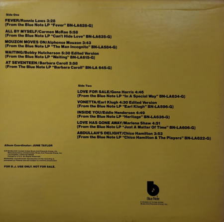 Various ‎– албум Blue Note Hits A New Note - Img 2