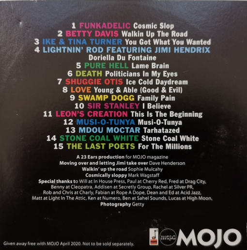 Various – албум Heavy Soul Vol. 2 (Mojo Presents 15 Hits Of Psychedelic Funk, Black Rock And Cosmic Slop...) (CD) - Img 2