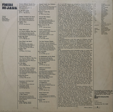 Various ‎– албум Pioniere Des Jazz - Img 2