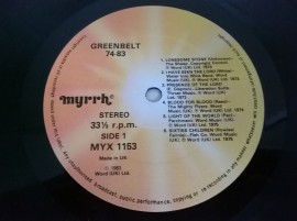 Various ‎– албум The Greenbelt compilation album - Img 5