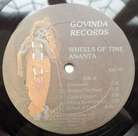 Ananta ‎– албум Wheels Of Time - Img 3