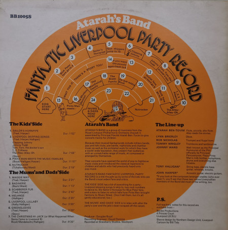 Atarah&#039;s Band – албум Fantastic Liverpool Party Record - Img 2
