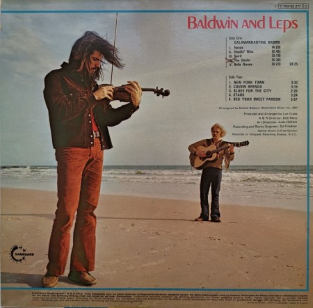 Baldwin And Leps ‎– албум Baldwin And Leps - Img 2