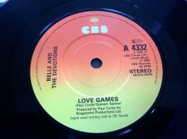 Belle And The Devotions ‎– сингъл Love Games - Img 3