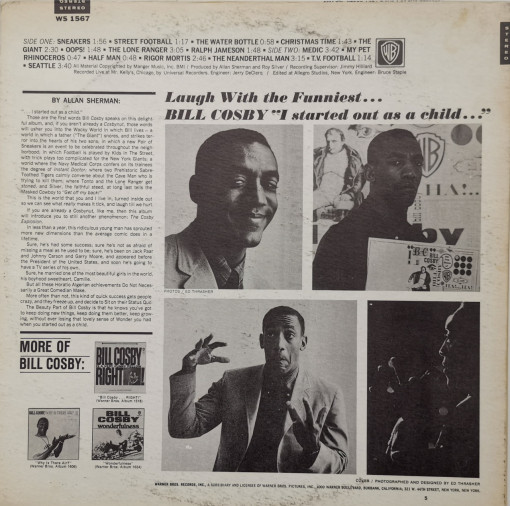 Bill Cosby – албум I Started Out As A Child - Img 2