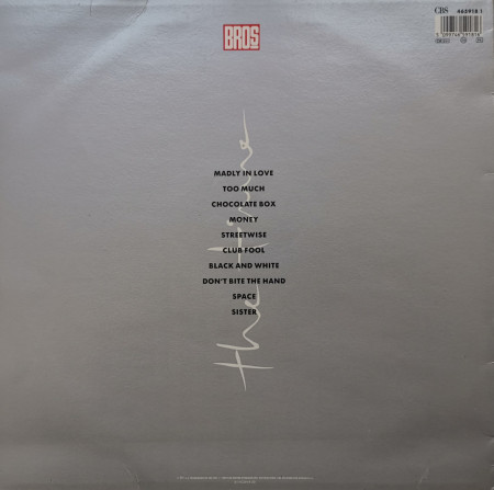 Bros – албум The Time - Img 2