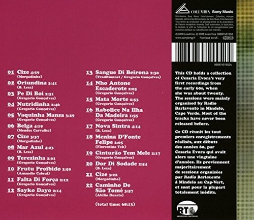 Cesaria Evora – албум Radio Mindelo (Early Recordings) (CD) - Img 2
