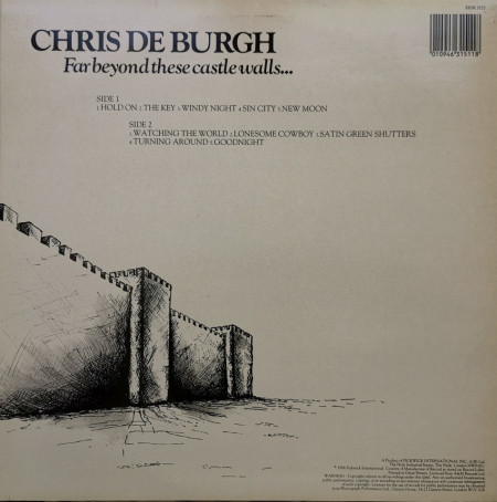 Chris de Burgh – албум Far Beyond These Castle Walls - Img 2