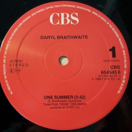 Daryl Braithwaite ‎– сингъл One Summer - Img 4
