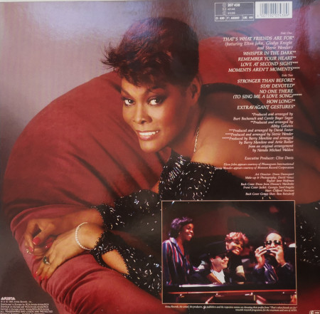 Dionne Warwick – албум Friends - Img 2