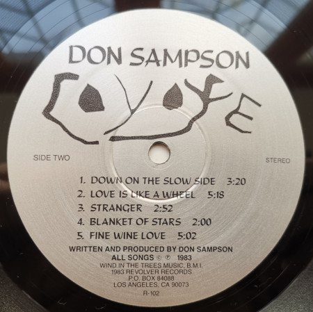 Don Sampson – албум Coyote - Img 2