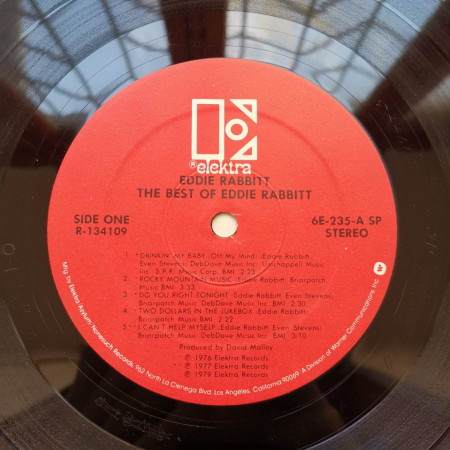 Eddie Rabbitt – албум The Best Of Eddie Rabbitt - Img 3