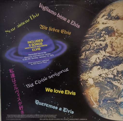 Elvis Presley – албум Aloha From Hawaii Via Satellite - Img 2