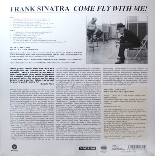 FRANK SINATRA - албум COME FLY WITH ME - Img 2